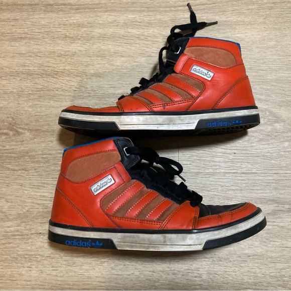 Vintage Orange, Black, and Blue Adidas - Picture 4 of 4